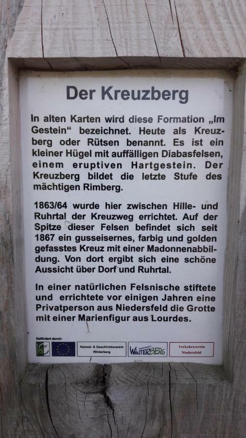 Gemuetlicher Ferienwohnung In Niedersfeld Bei Winterberg, Kostenloses Wlan Extérieur photo